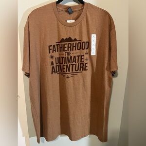 NWT Fatherhood the Ultimate Adventure Men's T Shirt - XXL
